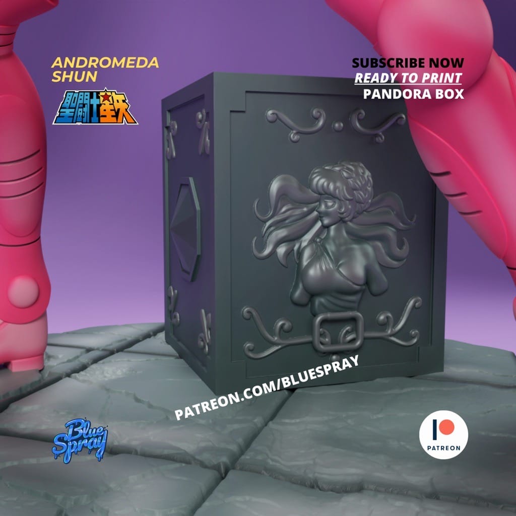 P站图纸印象馆 Blue Spray 圣斗士星矢 舜 Blue Spray 圣斗士星矢 舜