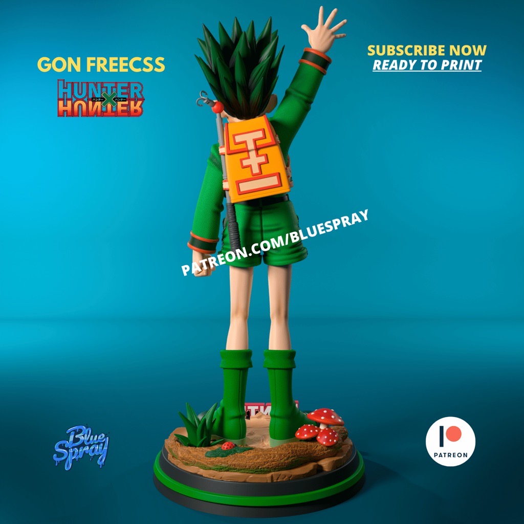 P站图纸印象馆 Blue Spray 全职猎人 杰·富力士 Blue Spray 全职猎人 杰·富力士