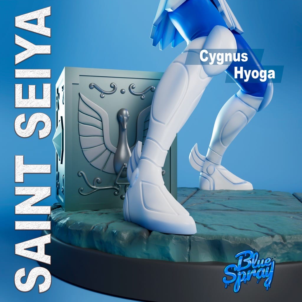 P站图纸印象馆 Blue Spray 圣斗士星矢 冰河 Blue Spray 圣斗士星矢 冰河