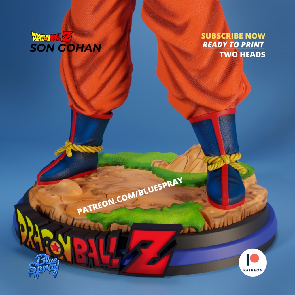 P站图纸印象馆 Blue Spray 七龙珠 孙悟饭 Blue Spray 七龙珠 孙悟饭