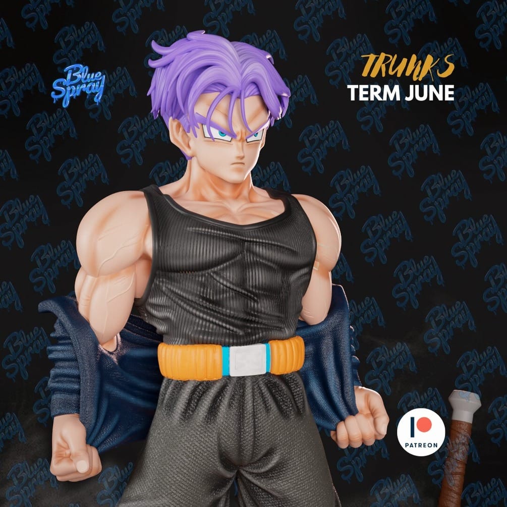 P站图纸印象馆 Blue Spray 龙珠 特兰克斯 Blue Spray 龙珠 特兰克斯