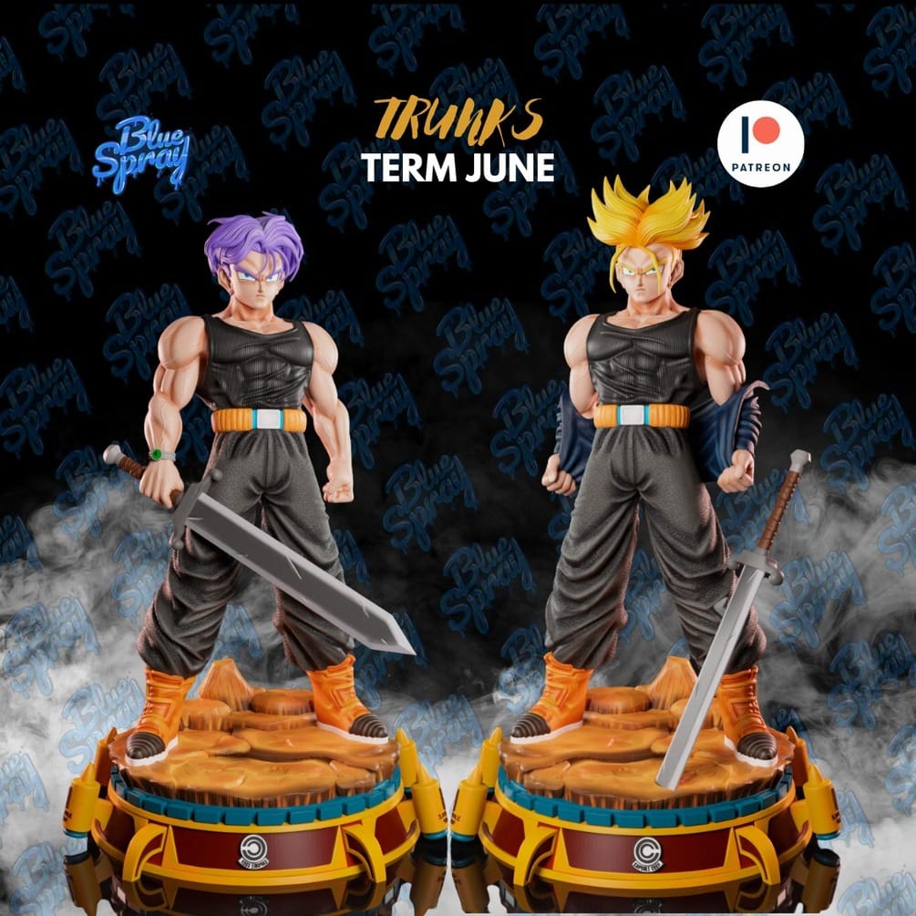 P站图纸印象馆 Blue Spray 龙珠 特兰克斯 Blue Spray 龙珠 特兰克斯