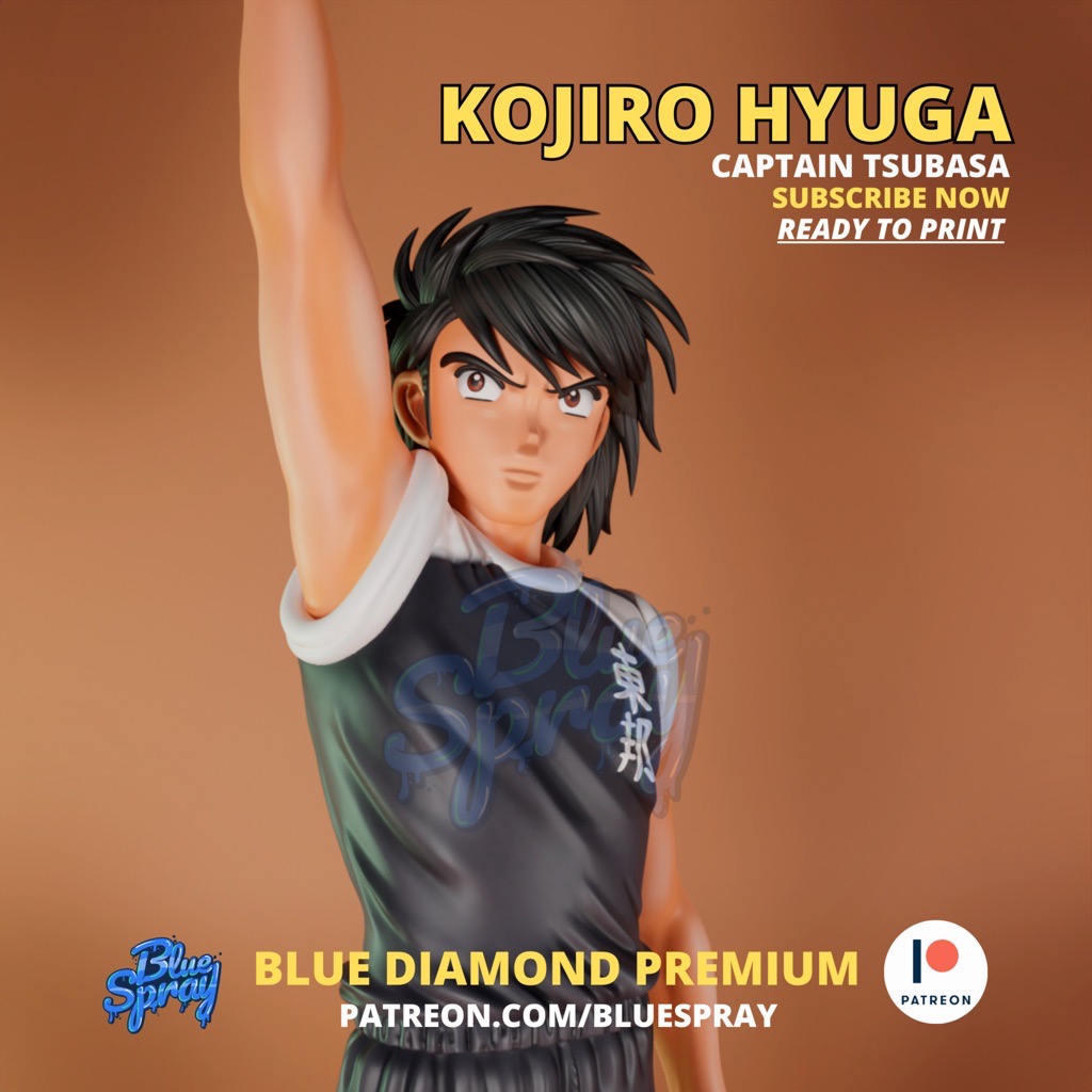 P站图纸印象馆 Blue Spray 足球小将 日向小次郎 Blue Spray 足球小将 日向小次郎