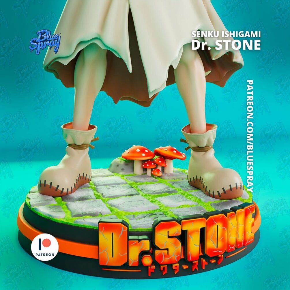 P站图纸印象馆 Blue Spray 石纪元 石神千空 Blue Spray 石纪元 石神千空