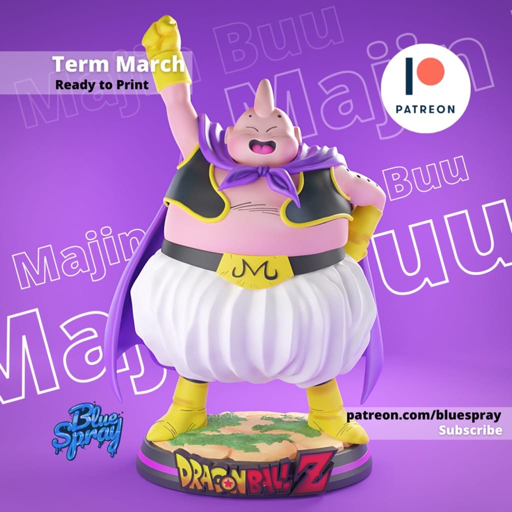 P站图纸印象馆 Blue Spray 龙珠 魔人布欧 Blue Spray 龙珠 魔人布欧