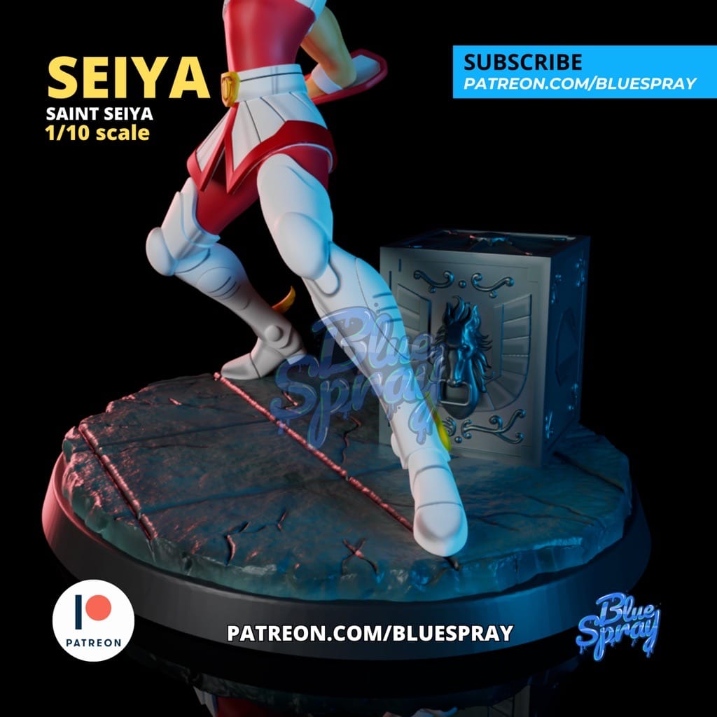 P站图纸印象馆 Blue Spray 圣斗士星矢 星矢 Blue Spray 圣斗士星矢 星矢