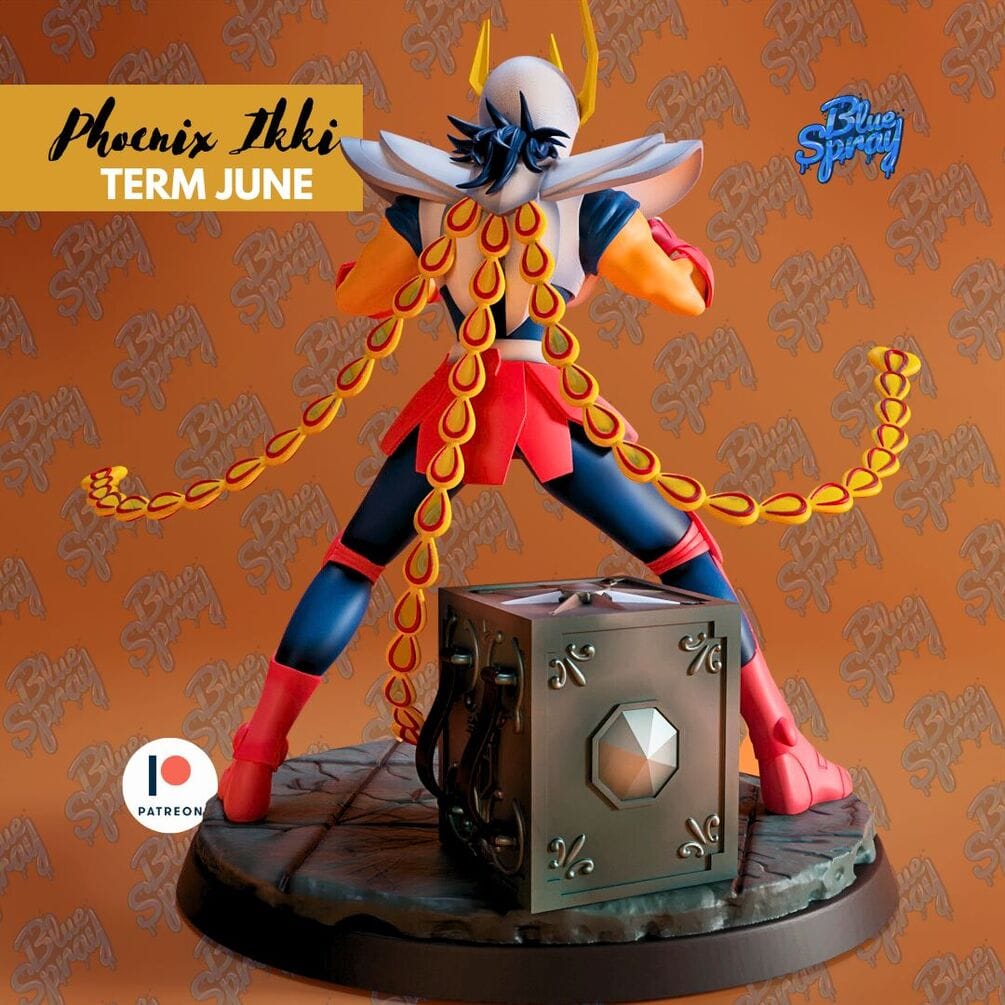 P站图纸印象馆 Blue Spray 圣斗士星矢 一辉 Blue Spray 圣斗士星矢 一辉