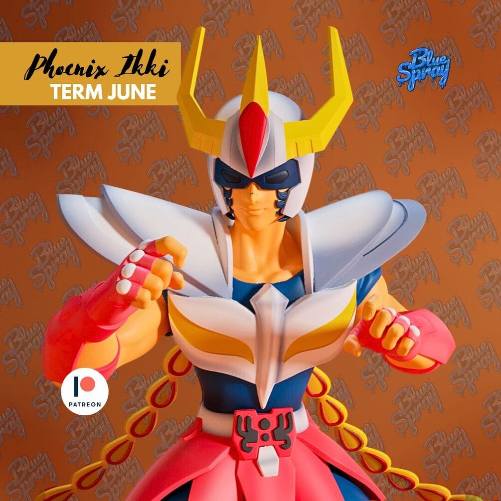 P站图纸印象馆 Blue Spray 圣斗士星矢 一辉 Blue Spray 圣斗士星矢 一辉