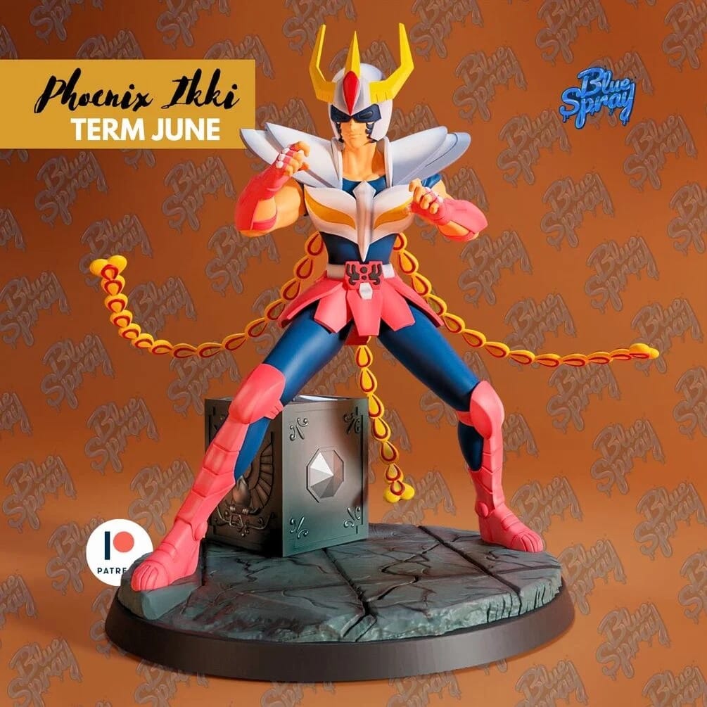 P站图纸印象馆 Blue Spray 圣斗士星矢 一辉 Blue Spray 圣斗士星矢 一辉