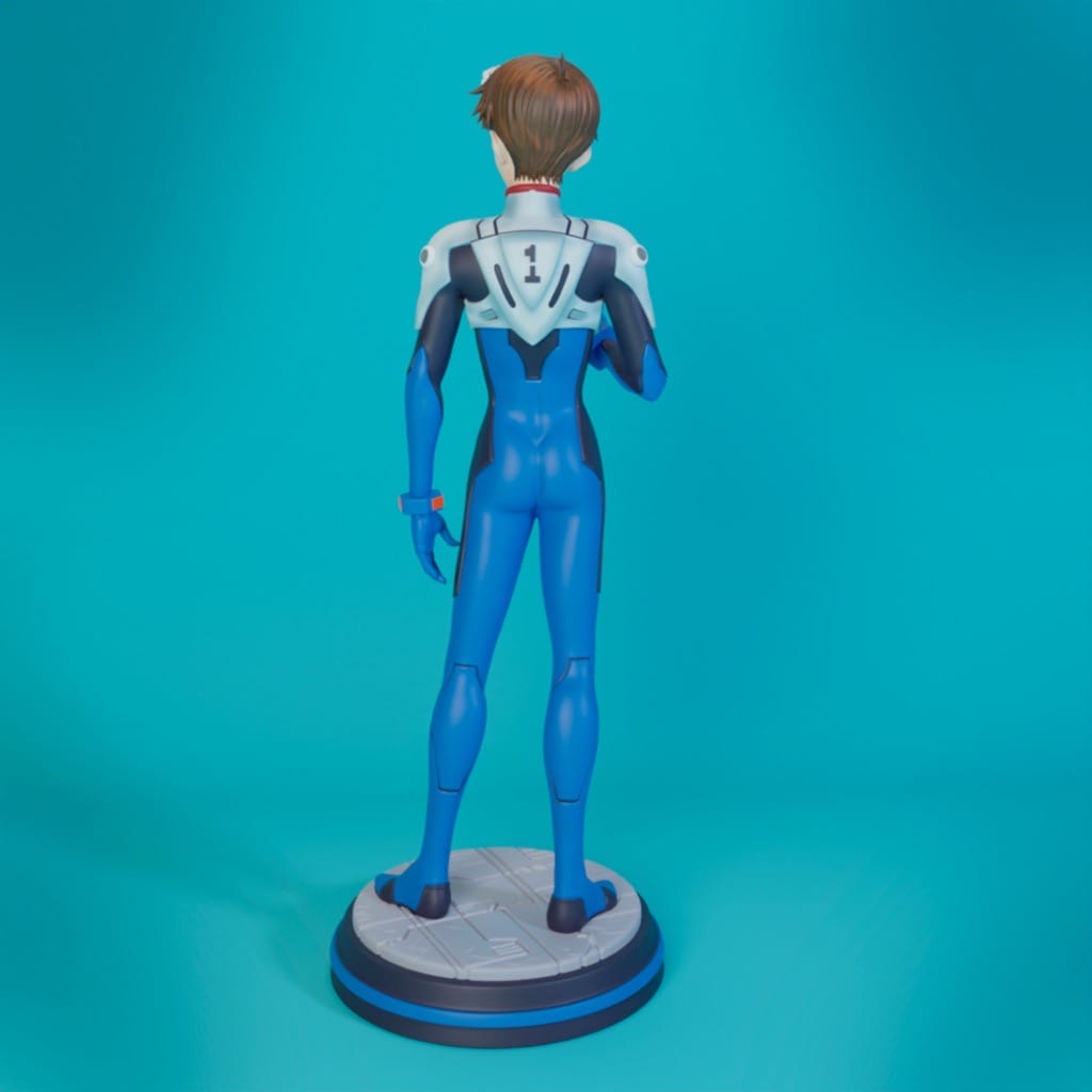 P站图纸印象馆 Blue Spray 新世纪福音战士 碇真嗣 Blue Spray 新世纪福音战士 碇真嗣