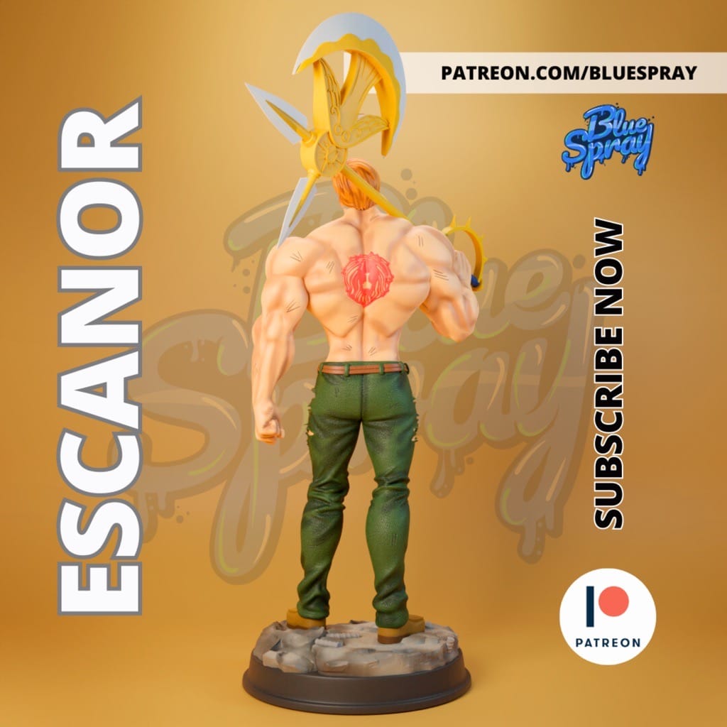 P站图纸印象馆 Blue Spray 七大罪 艾斯卡诺 Blue Spray 七大罪 艾斯卡诺