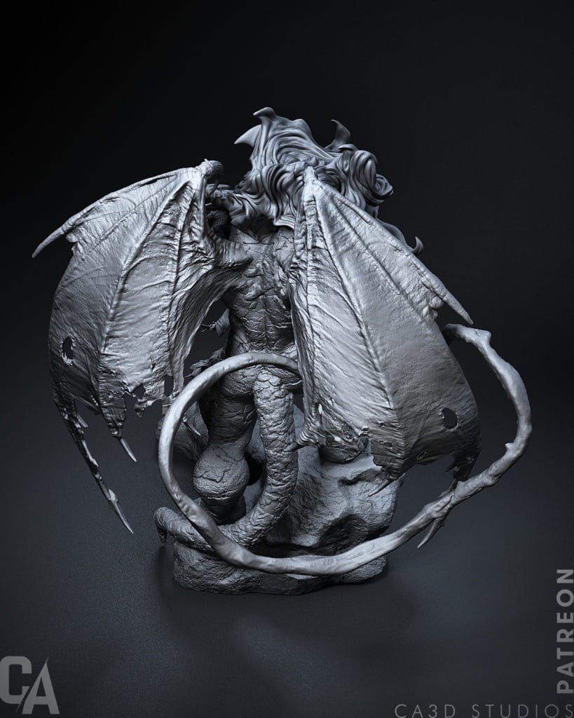 P站图纸印象馆 CA3D 魔戒 炎魔对甘道夫 CA3D 魔戒 炎魔对甘道夫