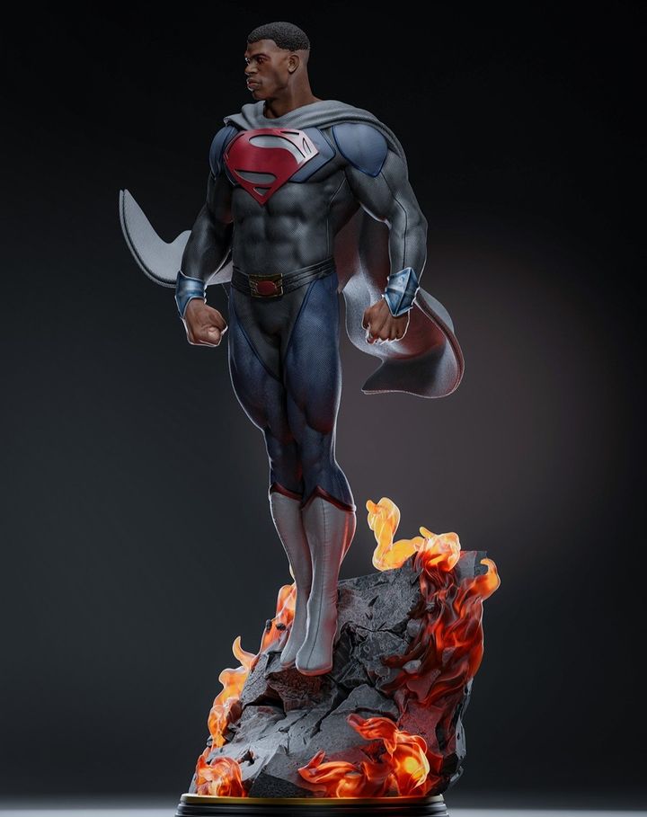 P站图纸印象馆 CA3D DC 黑超人 法尔·佐德 CA3D DC 黑超人 法尔·佐德