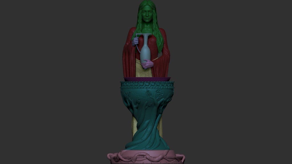 P站图纸印象馆 CA3D 魔戒 凯兰崔尔 CA3D 魔戒 凯兰崔尔