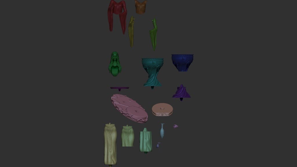 P站图纸印象馆 CA3D 魔戒 凯兰崔尔 CA3D 魔戒 凯兰崔尔