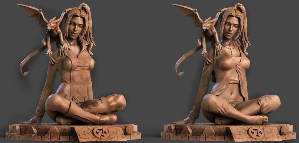 P站图纸印象馆 CA3D 漫威 幻影猫 凯蒂·普莱德 CA3D 漫威 幻影猫 凯蒂·普莱德