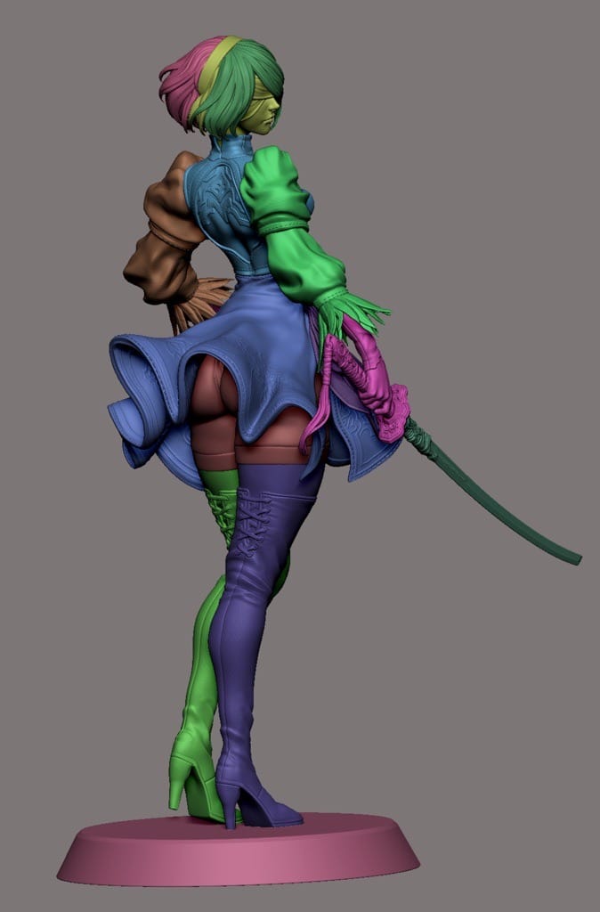 P站图纸印象馆 CA3D 机械纪元 尼尔 CA3D 机械纪元 尼尔