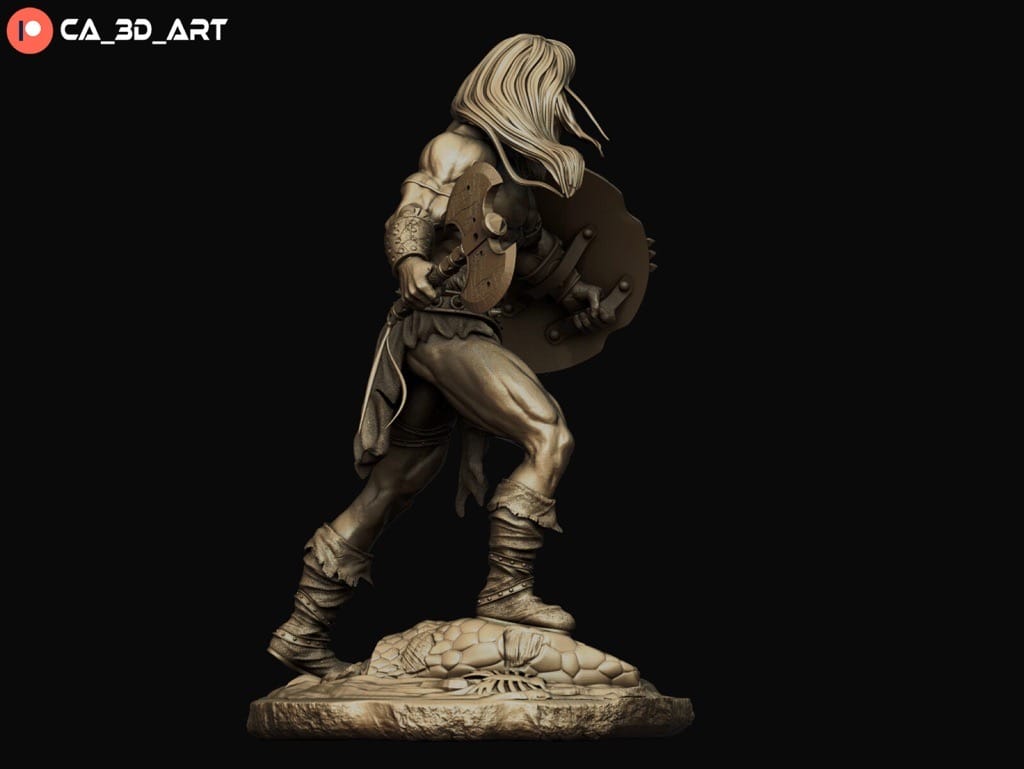 P站图纸印象馆 CA3D 漫威 野蛮人柯南 CA3D 漫威 野蛮人柯南