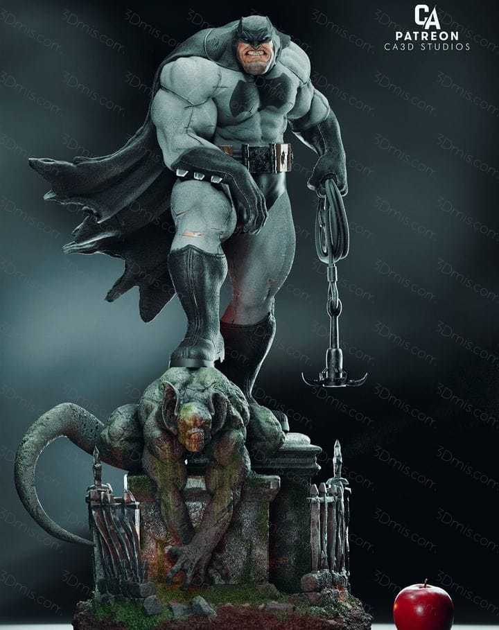 P站图纸印象馆 CA3D 蝙蝠侠 CA3D 蝙蝠侠