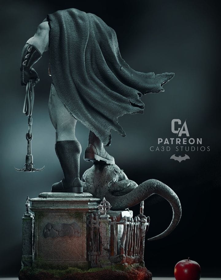 P站图纸印象馆 CA3D 蝙蝠侠 CA3D 蝙蝠侠