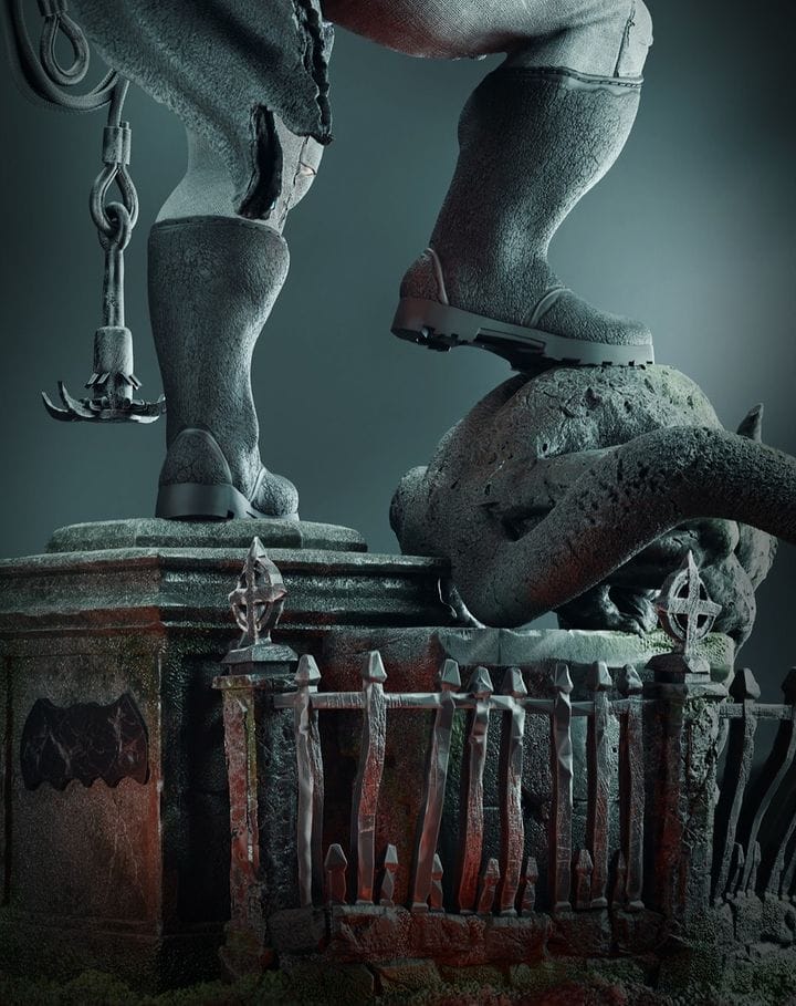 P站图纸印象馆 CA3D 蝙蝠侠 CA3D 蝙蝠侠