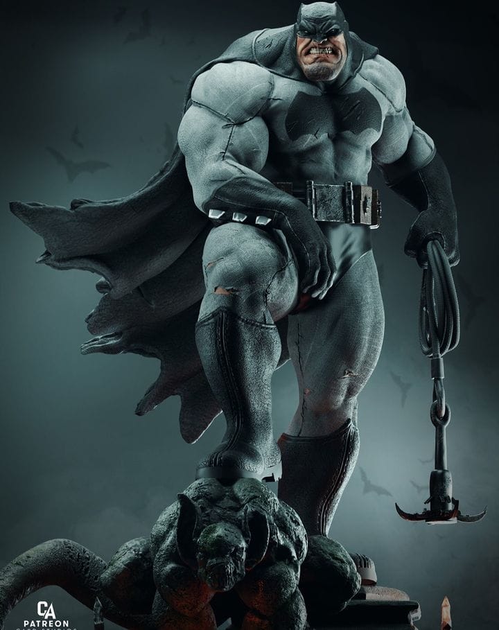 P站图纸印象馆 CA3D 蝙蝠侠 CA3D 蝙蝠侠