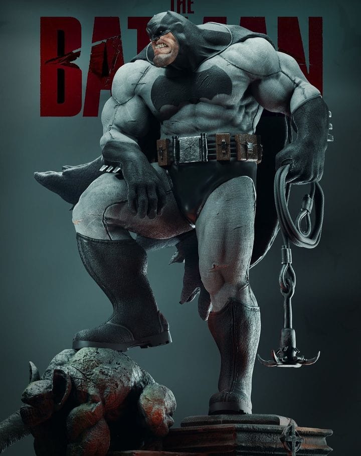 P站图纸印象馆 CA3D 蝙蝠侠 CA3D 蝙蝠侠