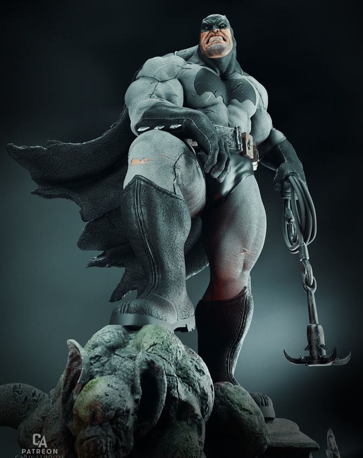 P站图纸印象馆 CA3D 蝙蝠侠 CA3D 蝙蝠侠