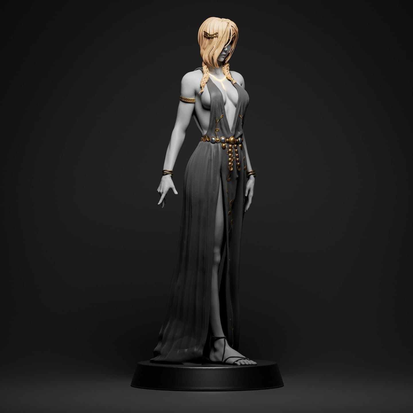 P站图纸印象馆 CA3D 艾尔登法环 永恒女王 玛莉卡 CA3D 艾尔登法环 永恒女王 玛莉卡