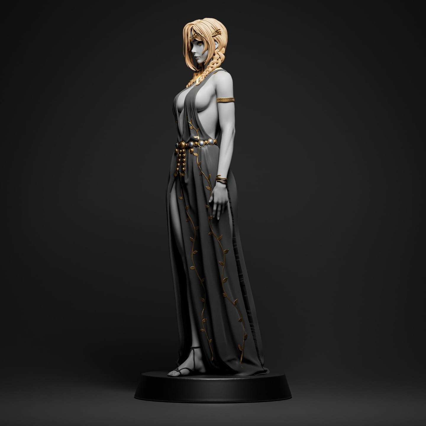 P站图纸印象馆 CA3D 艾尔登法环 永恒女王 玛莉卡 CA3D 艾尔登法环 永恒女王 玛莉卡