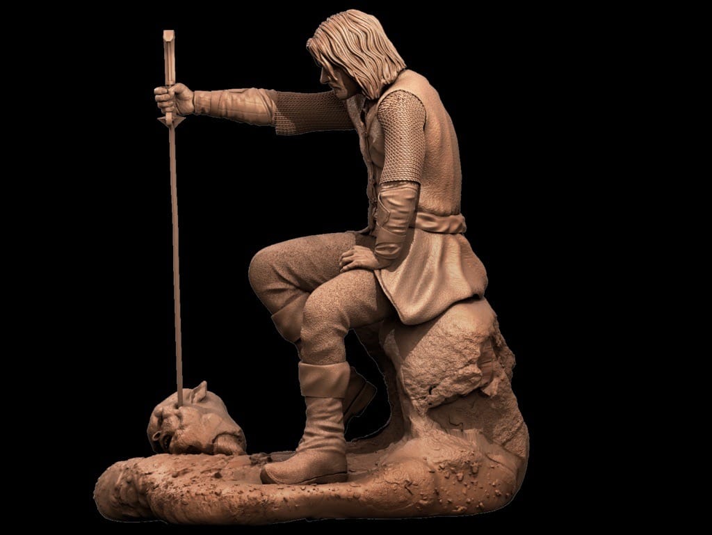 P站图纸印象馆 CA3D 魔戒 阿拉贡 CA3D 魔戒 阿拉贡