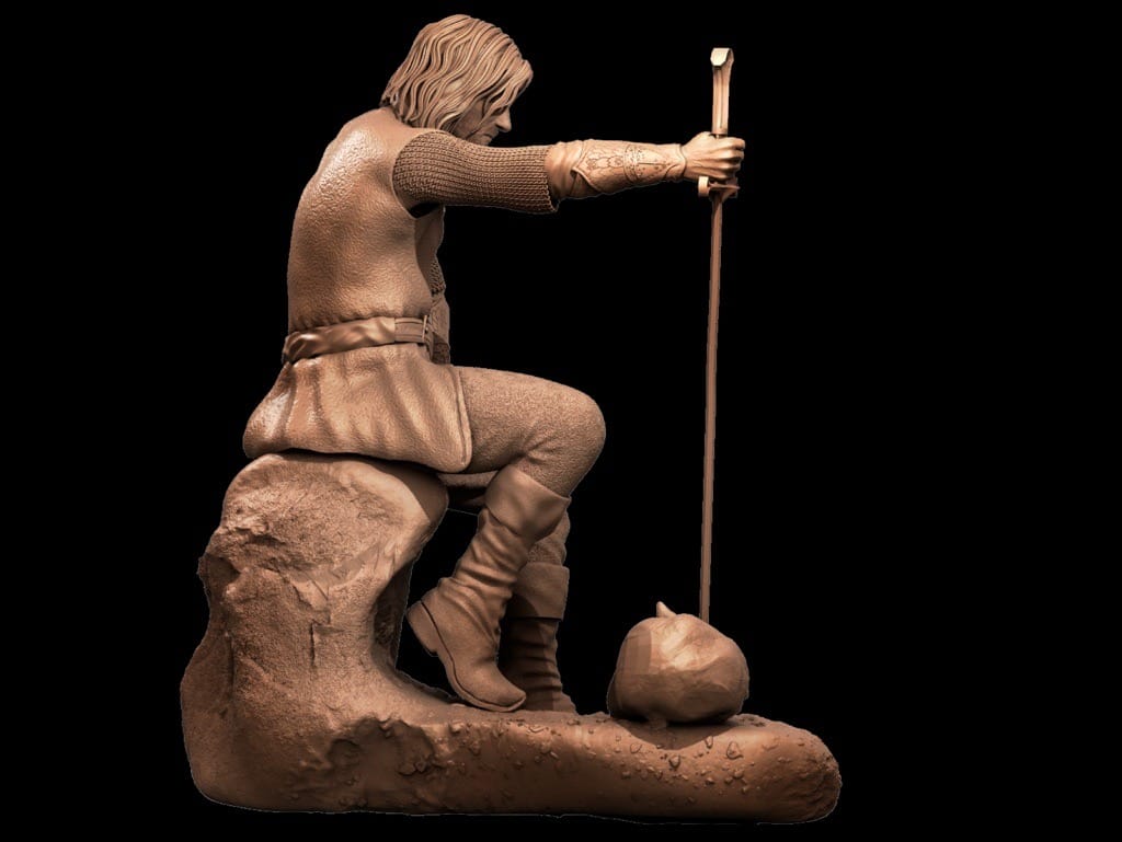 P站图纸印象馆 CA3D 魔戒 阿拉贡 CA3D 魔戒 阿拉贡