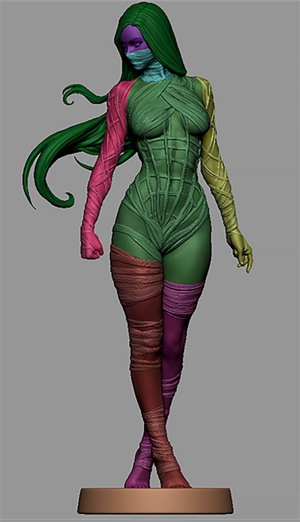 P站图纸印象馆 CA3D 漫威 神奇蜘蛛侠 蛛丝 CA3D 漫威 神奇蜘蛛侠 蛛丝