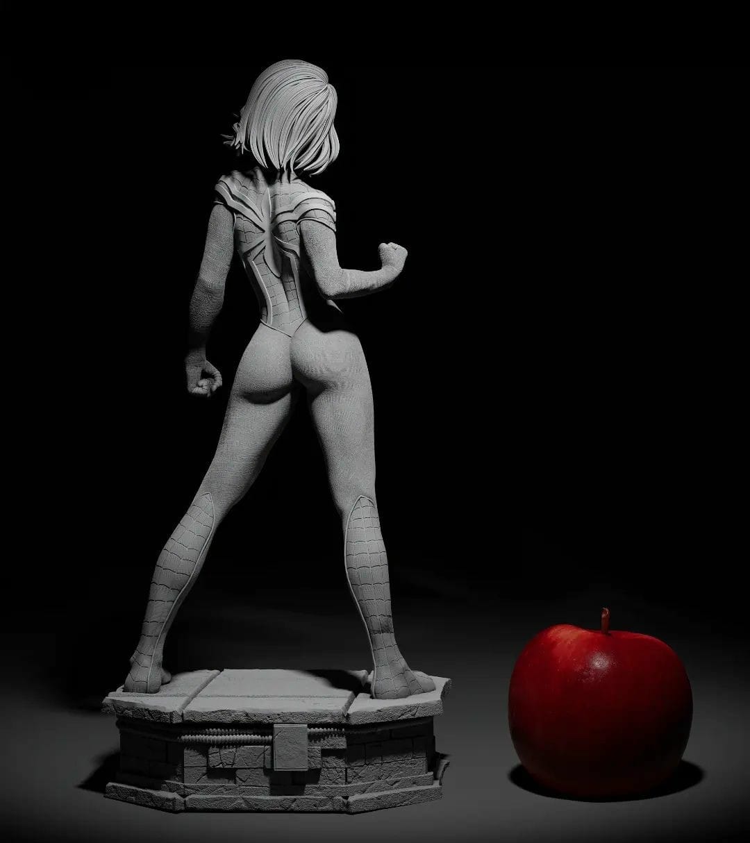 P站图纸印象馆 CA3D 漫威 蜘蛛女 CA3D 漫威 蜘蛛女