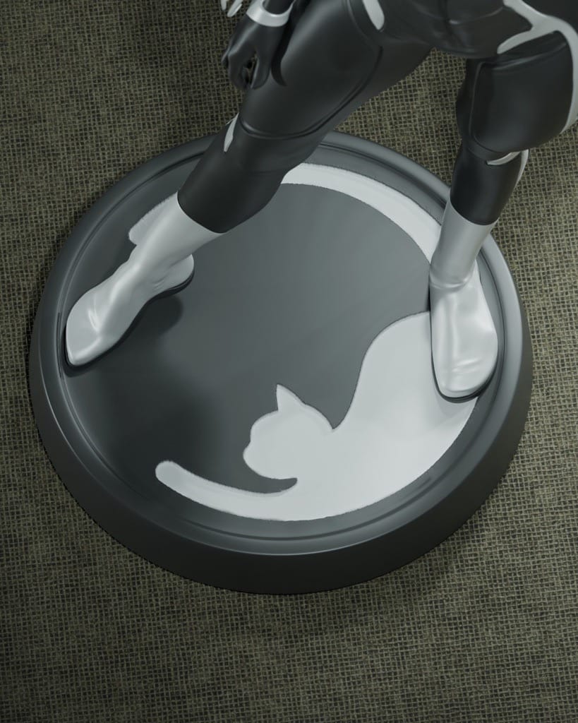 P站图纸印象馆 CA3D 漫威 黑猫 CA3D 漫威 黑猫