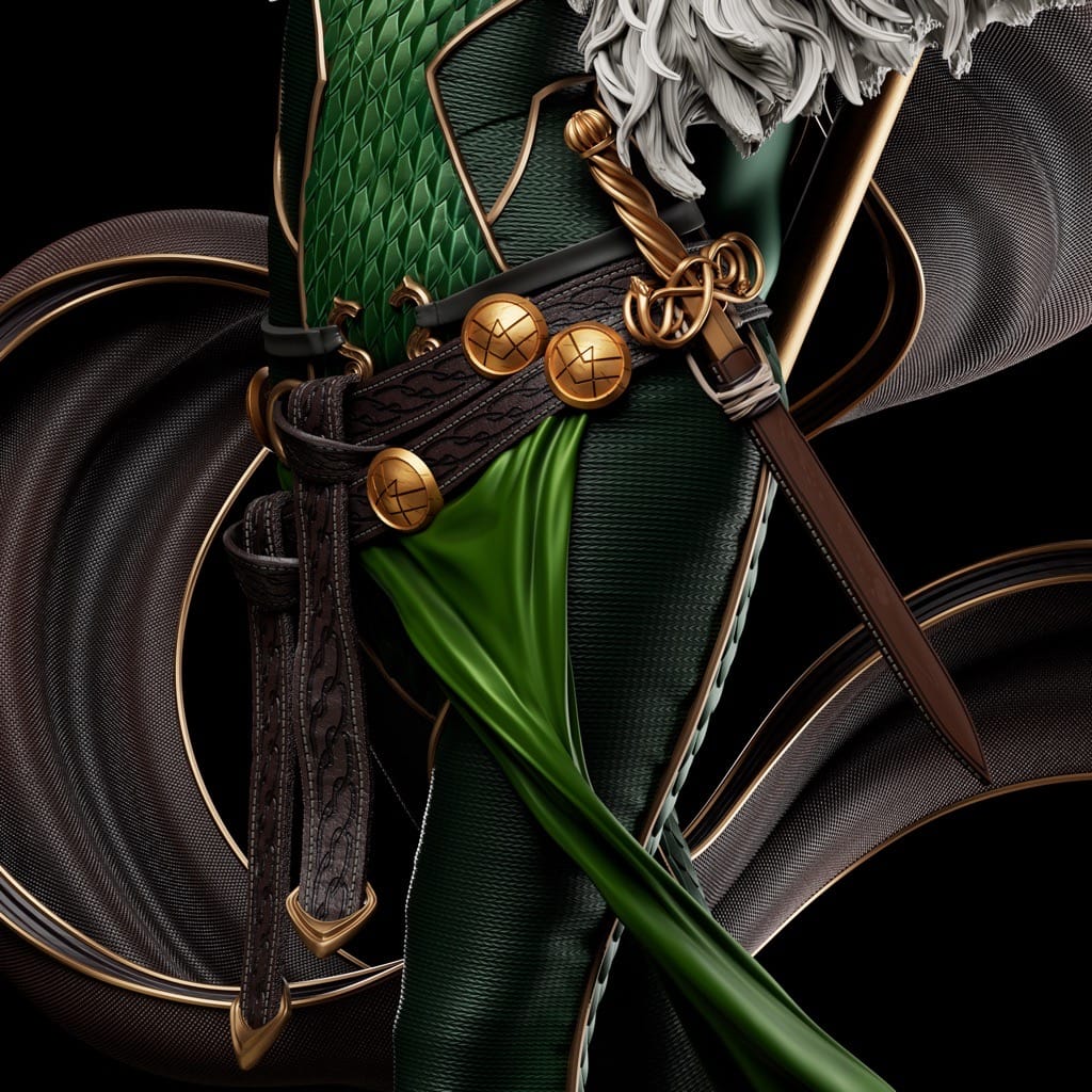 P站图纸印象馆 CA3D 漫威 女洛基 CA3D 漫威 女洛基