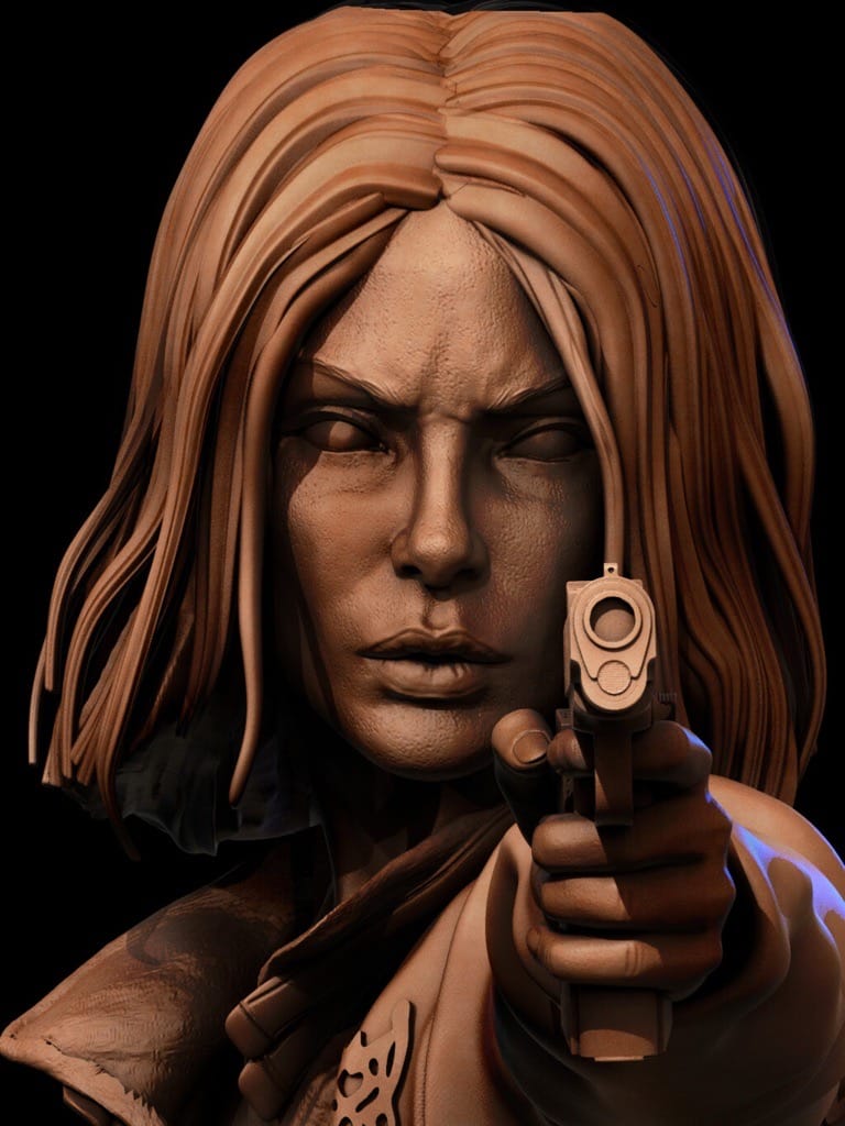 P站图纸印象馆 CA3D 黑夜传说 莎伦娜 CA3D 黑夜传说 莎伦娜