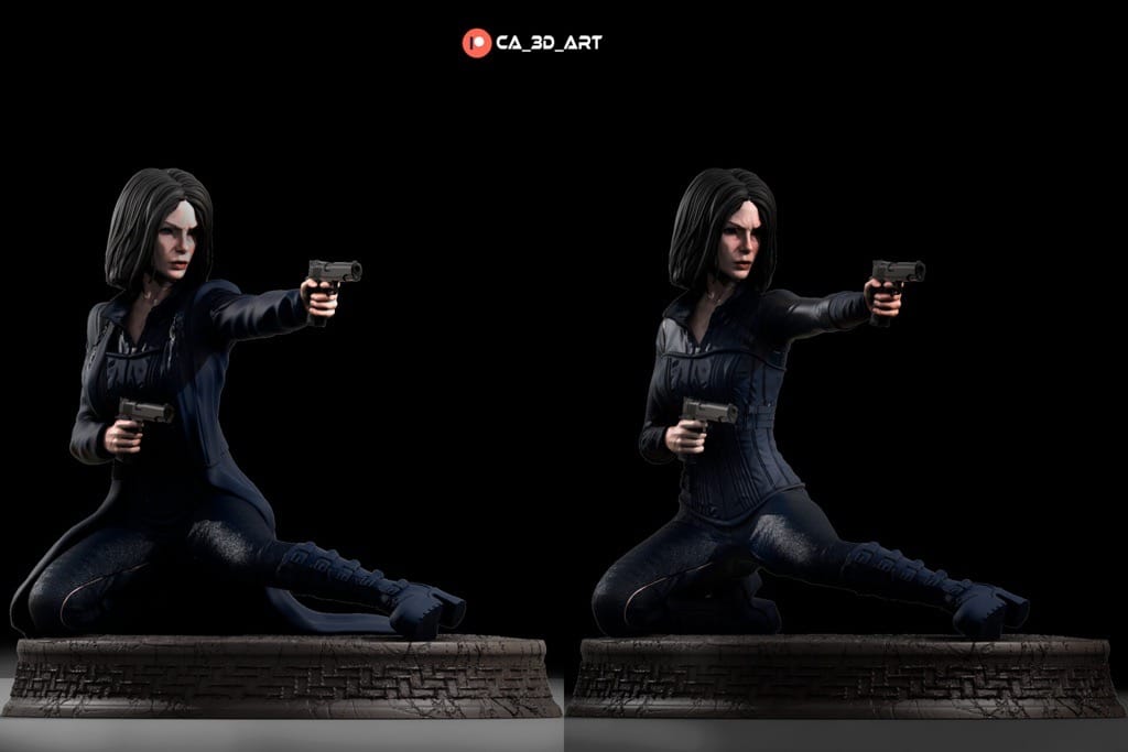 P站图纸印象馆 CA3D 黑夜传说 莎伦娜 CA3D 黑夜传说 莎伦娜