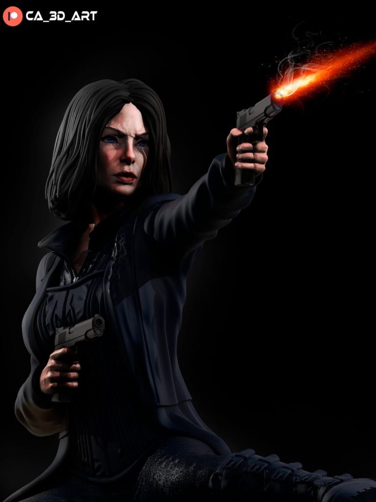 P站图纸印象馆 CA3D 黑夜传说 莎伦娜 CA3D 黑夜传说 莎伦娜