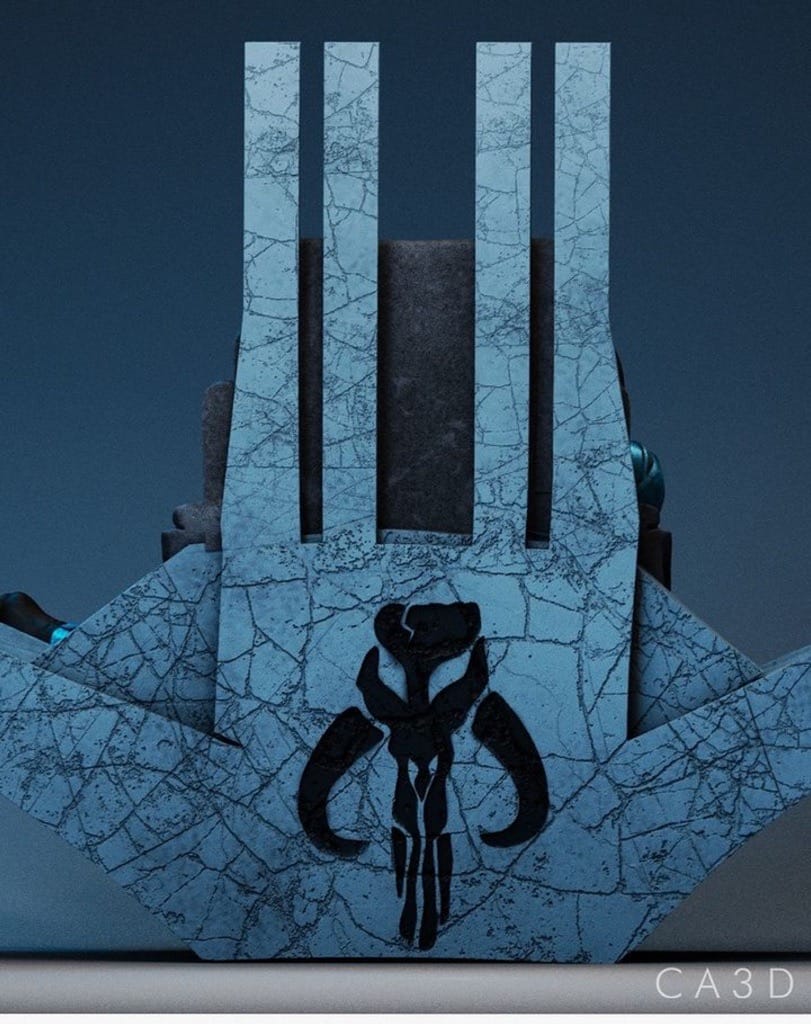 P站图纸印象馆 CA3D 曼达洛人 博-卡坦.克里兹 CA3D 曼达洛人 博-卡坦.克里兹