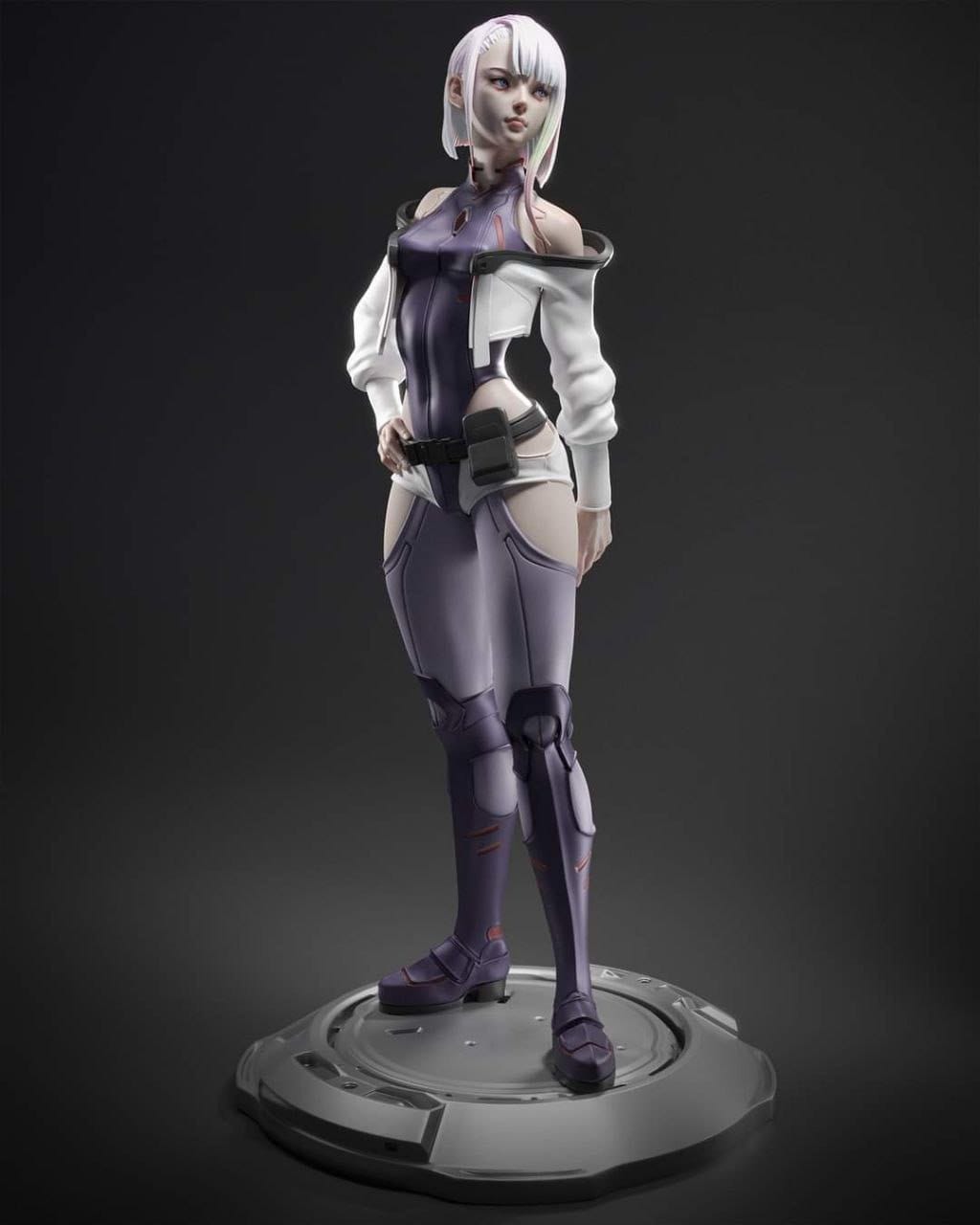 P站图纸印象馆 CA3D 边缘行者 露西 CA3D 边缘行者 露西