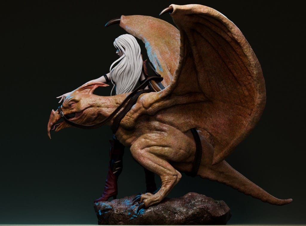 P站图纸印象馆 CA3D 塔儿娜 Taarna CA3D 塔儿娜 Taarna