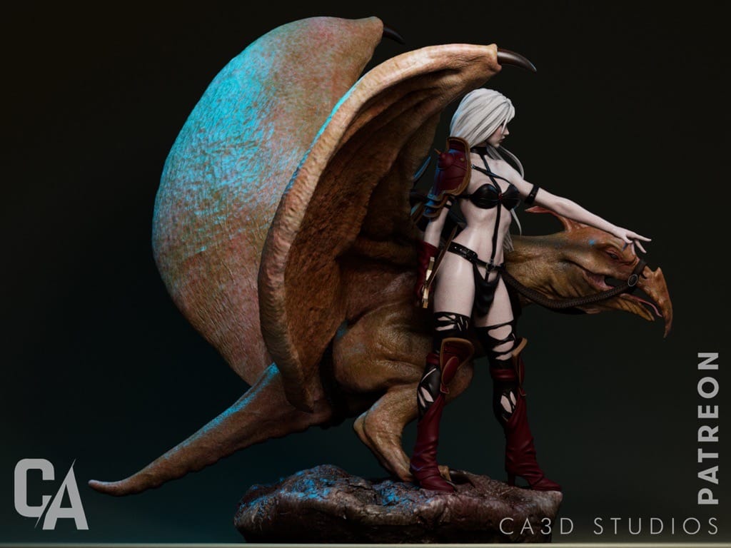 P站图纸印象馆 CA3D 塔儿娜 Taarna CA3D 塔儿娜 Taarna