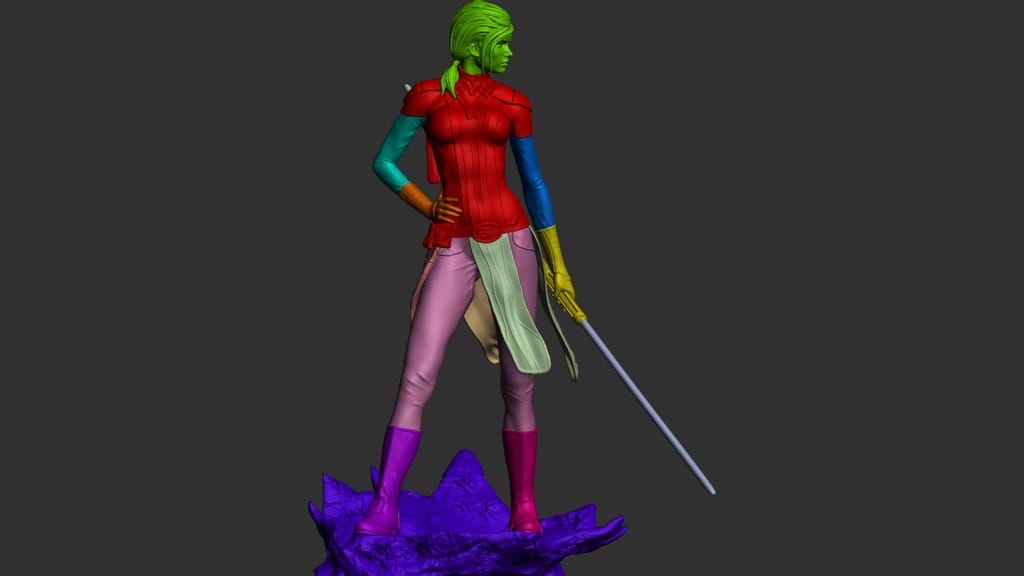 P站图纸印象馆 CA3D 星球大战 巴斯蒂拉·香 CA3D 星球大战 巴斯蒂拉·香