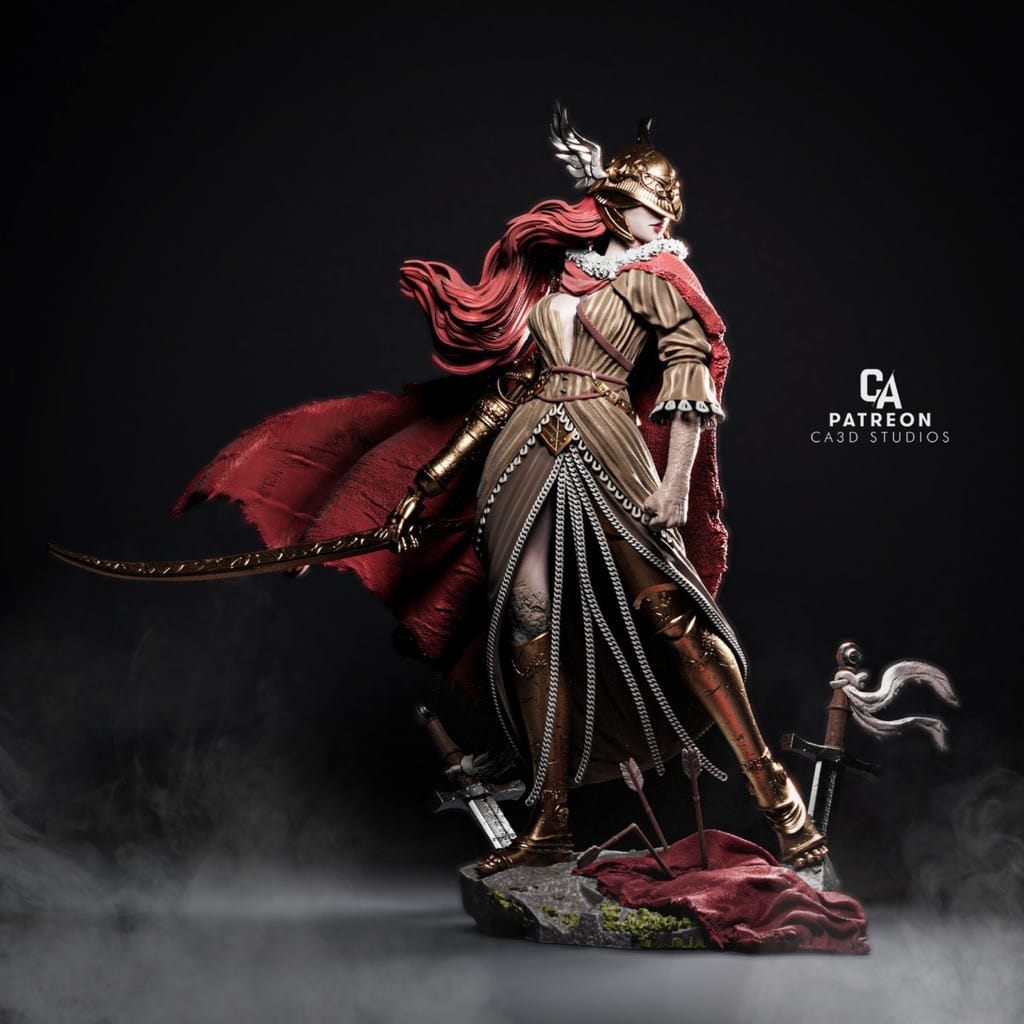 P站图纸印象馆 CA3D 女武神 瓦尔基里 CA3D 女武神 瓦尔基里