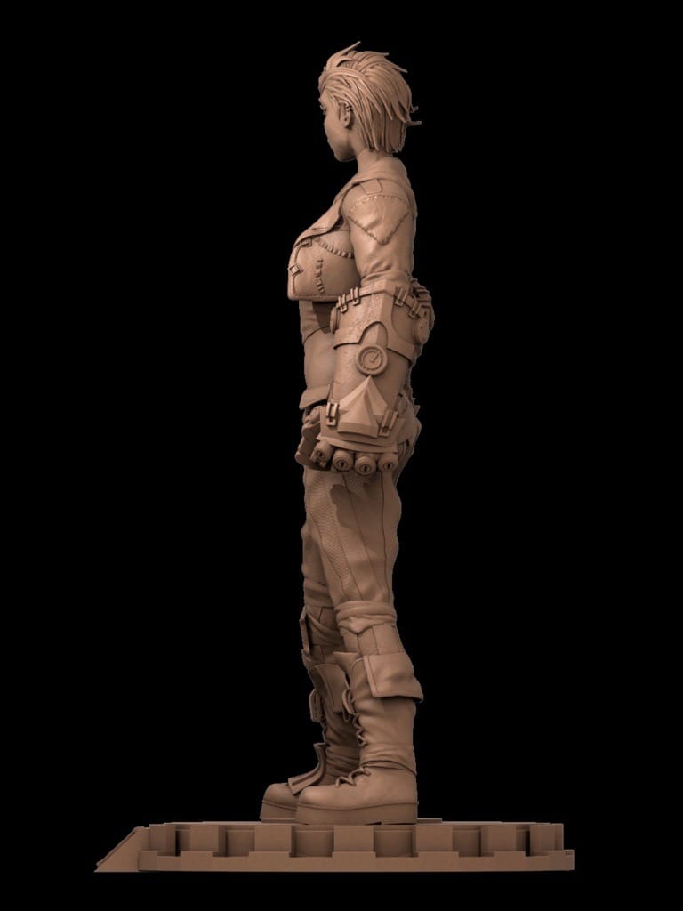 P站图纸印象馆 CA3D 英雄联盟 蔚 CA3D 英雄联盟 蔚