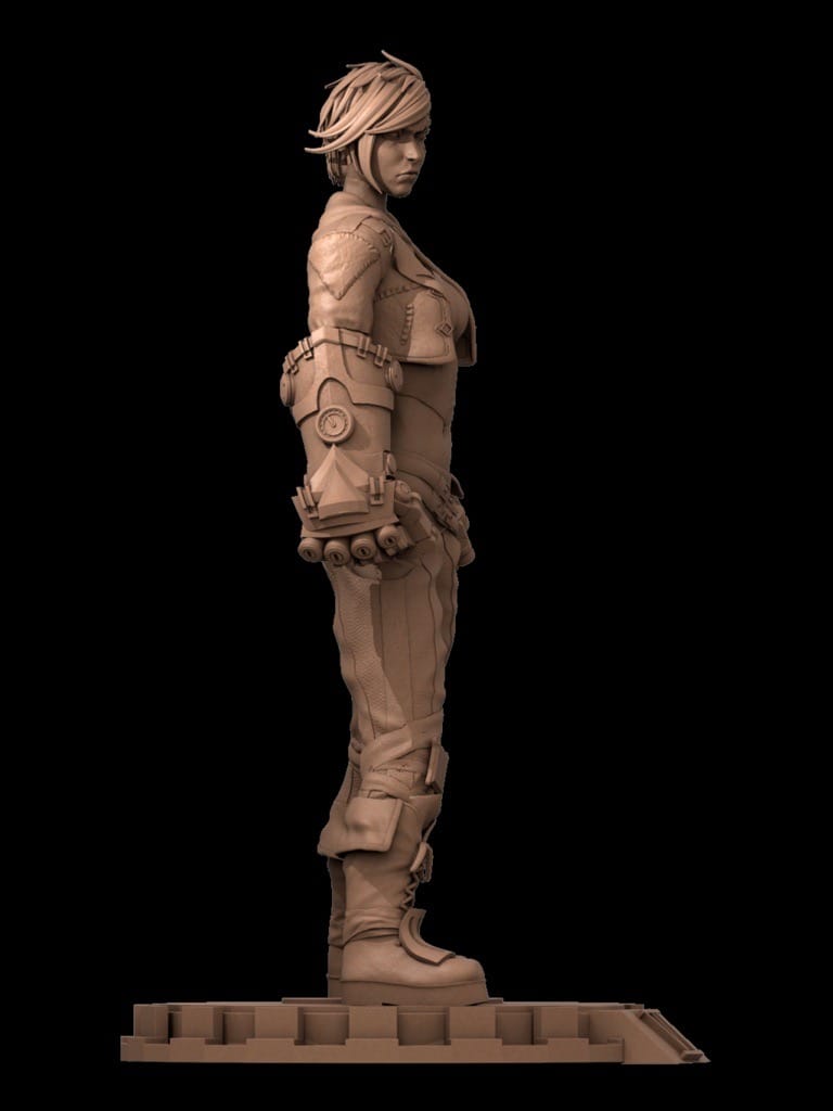 P站图纸印象馆 CA3D 英雄联盟 蔚 CA3D 英雄联盟 蔚