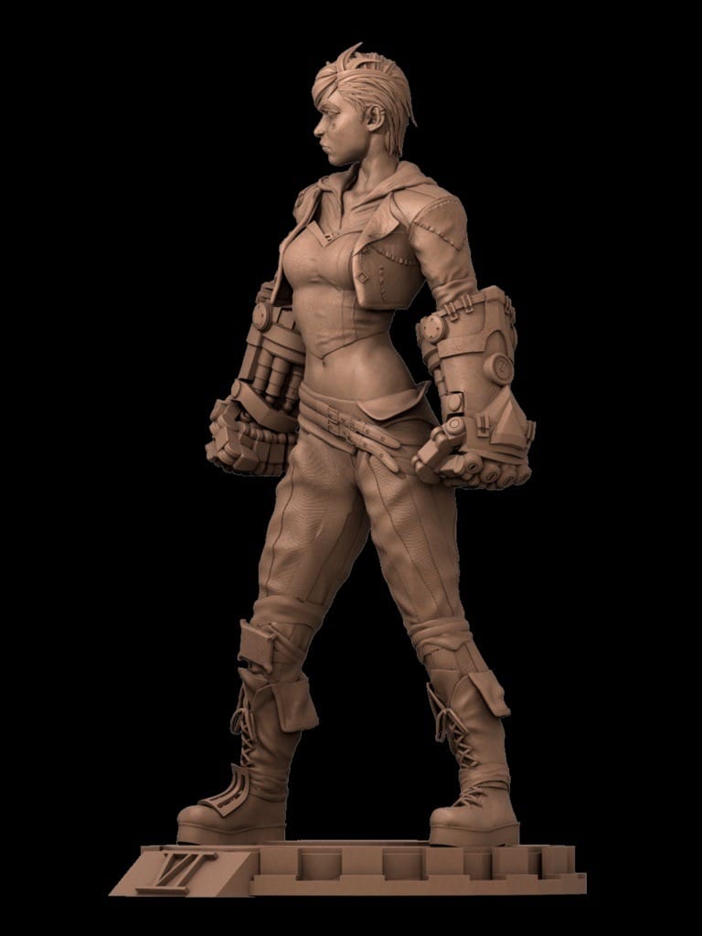 P站图纸印象馆 CA3D 英雄联盟 蔚 CA3D 英雄联盟 蔚