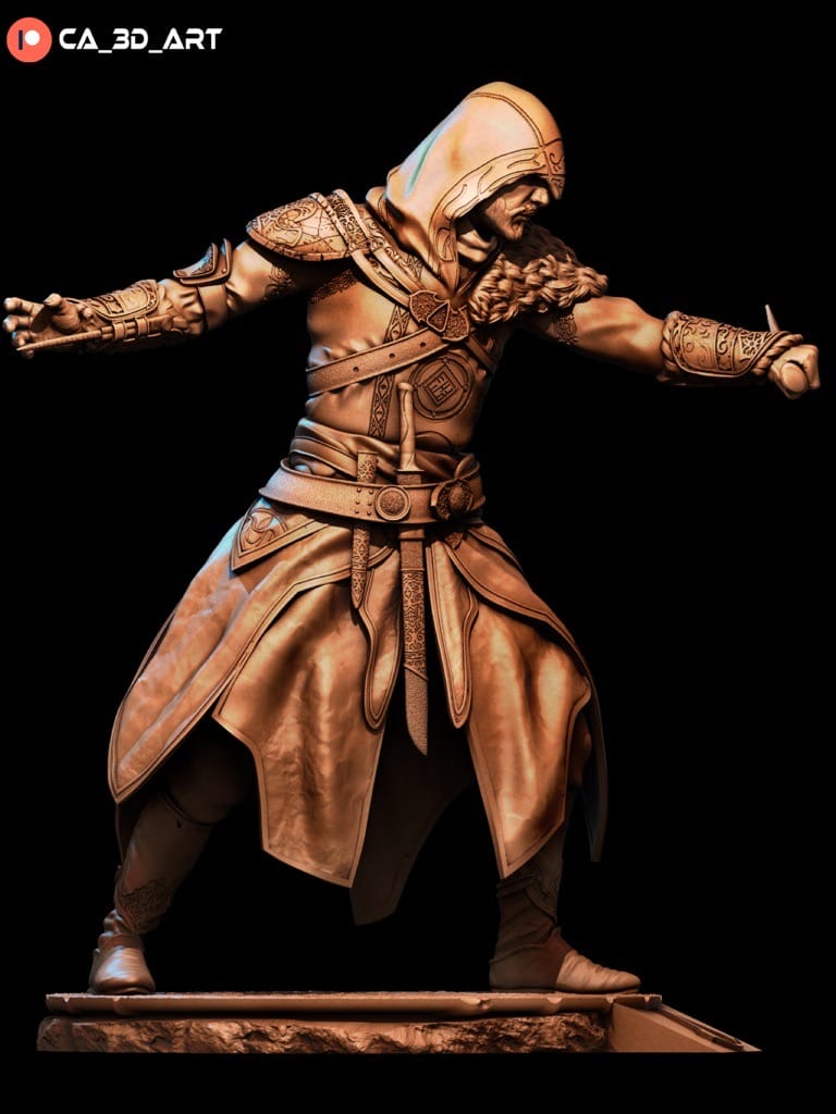 P站图纸印象馆 CA3D 刺客信条 艾吉奥·奥迪托雷 CA3D 刺客信条 艾吉奥·奥迪托雷