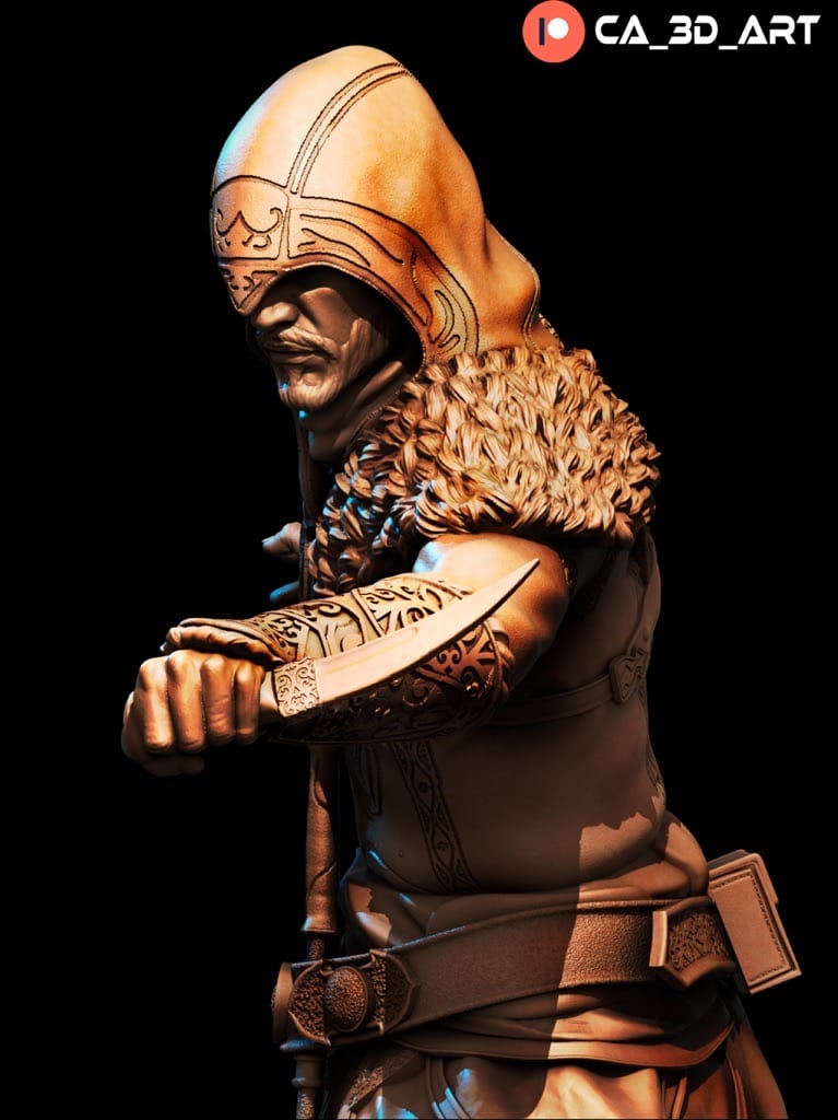 P站图纸印象馆 CA3D 刺客信条 艾吉奥·奥迪托雷 CA3D 刺客信条 艾吉奥·奥迪托雷